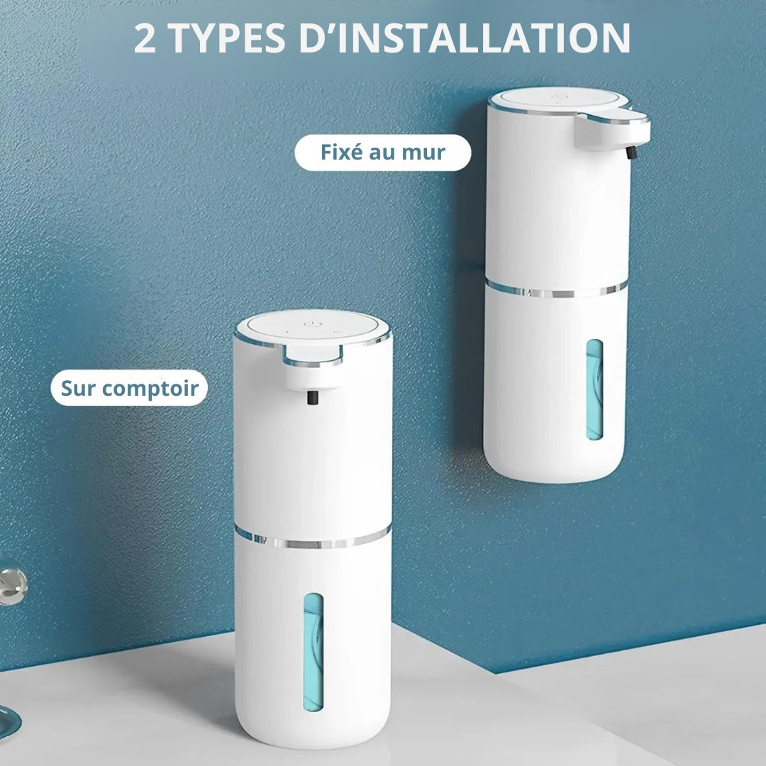 HydroSense® || Distributeur de savon mousse automatique rechargeable