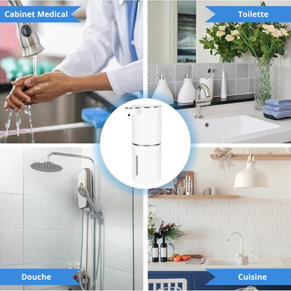 HydroSense® || Distributeur de savon mousse automatique rechargeable