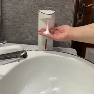 HydroSense® || Distributeur de savon mousse automatique rechargeable - HydroHarmony Maroc