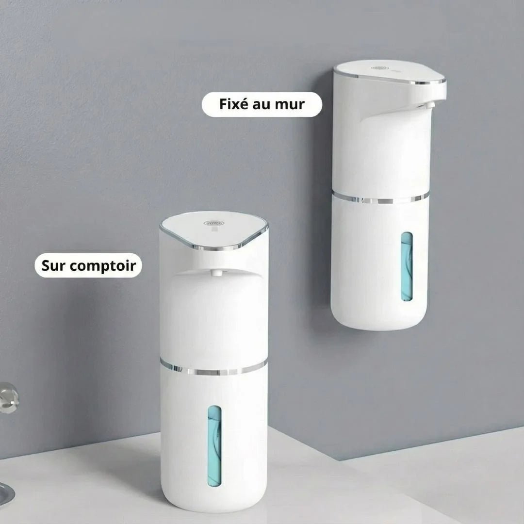 HydroSense® || Distributeur de savon mousse automatique rechargeable - HydroHarmony Maroc