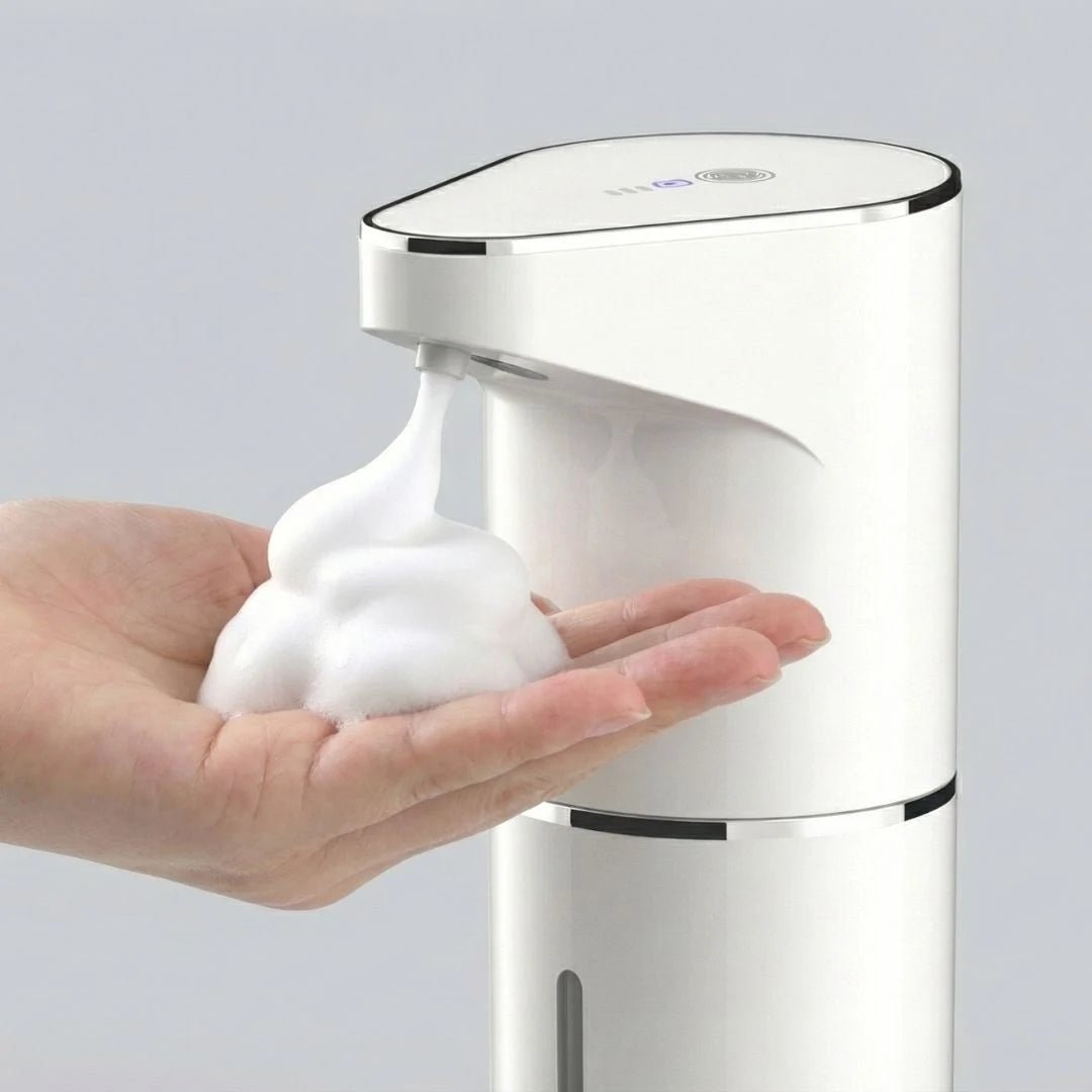 HydroSense® || Distributeur de savon mousse automatique rechargeable - HydroHarmony Maroc